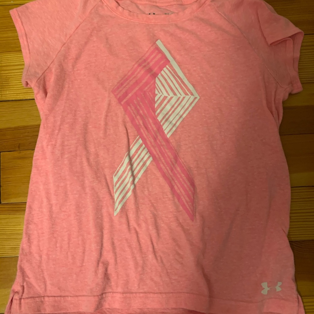power in pink ua tee